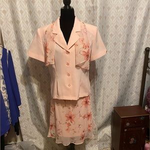 Skirt, Blouse and Scarf 15-16 Like New!(#3)